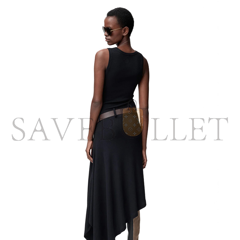 L0ew* tank dress in stretch cotton s359y51xad